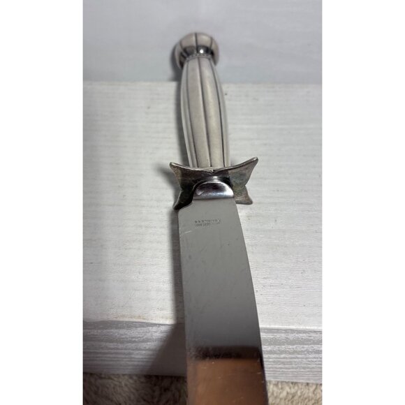 1847 Rogers Bros Carving Knife & Fork Set Hold Edge Original Box Stainless Vtg - Picture 11 of 15